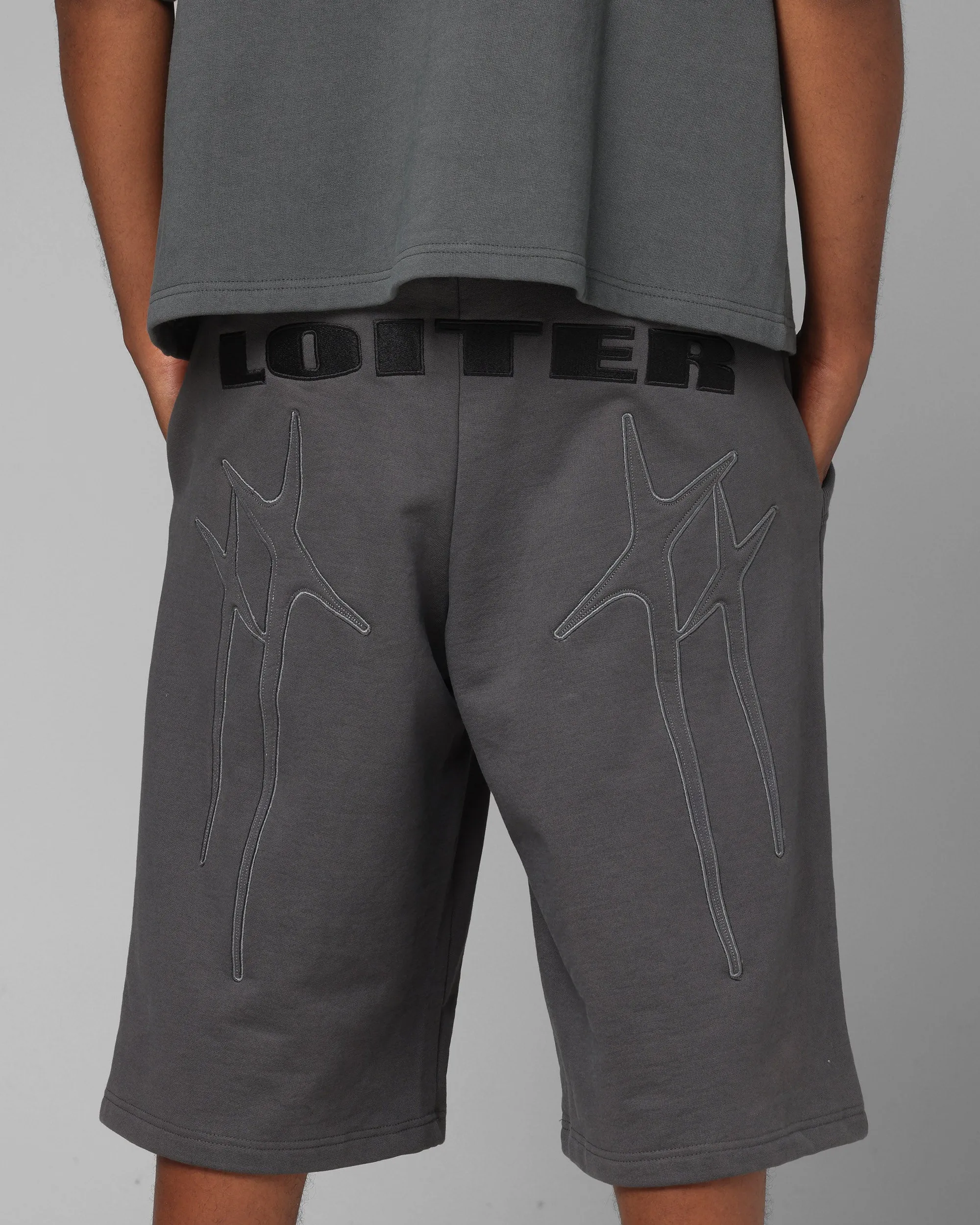 Loiter World Cup Shorts Charcoal sold by Culture Kings product image thumbnail 3
