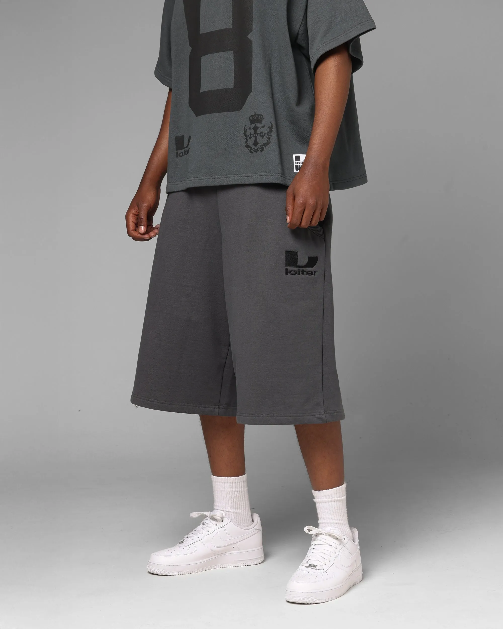 Loiter World Cup Shorts Charcoal sold by Culture Kings product image thumbnail 5