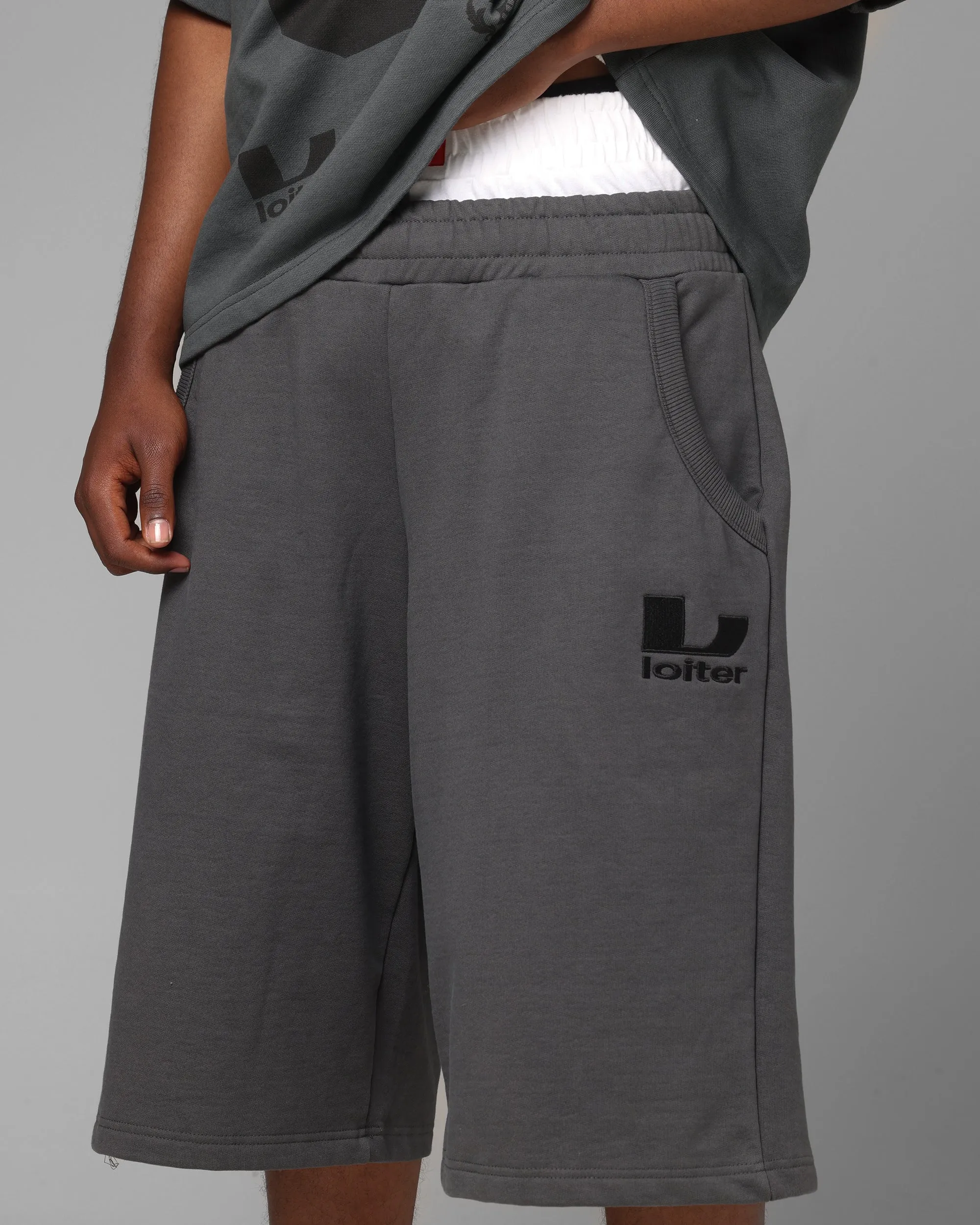 Loiter World Cup Shorts Charcoal sold by Culture Kings product image thumbnail 2