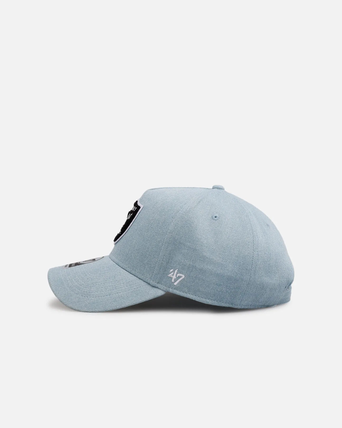 47 Brand Las Vegas Raiders 'Denim Chenille' 47 Offside Strapback Denim sold by Culture Kings product image thumbnail 4