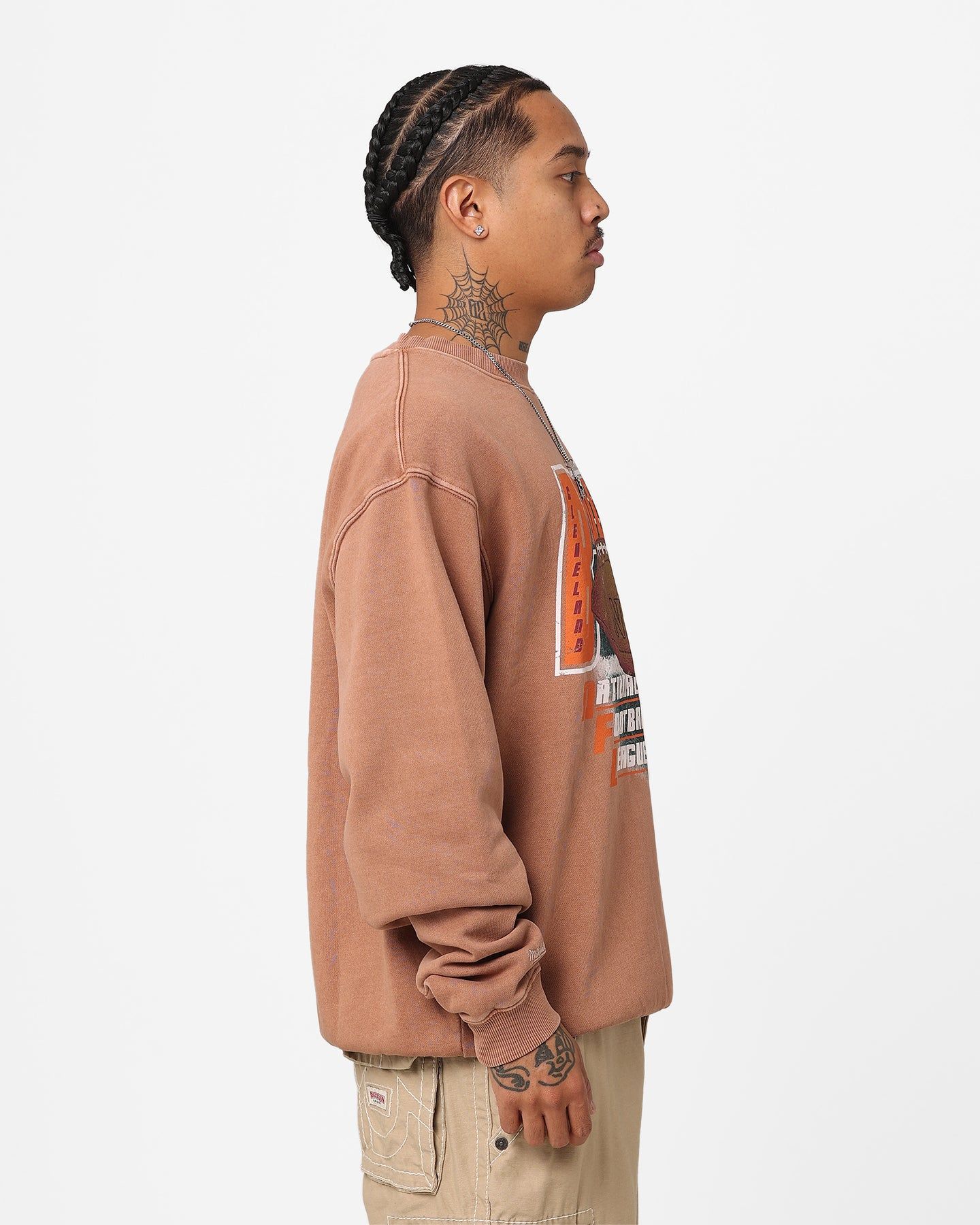 Mitchell & Ness Cleveland Browns Vintage Superbowl Champion Crewneck Faded Brown sold by Culture Kings product image thumbnail 5