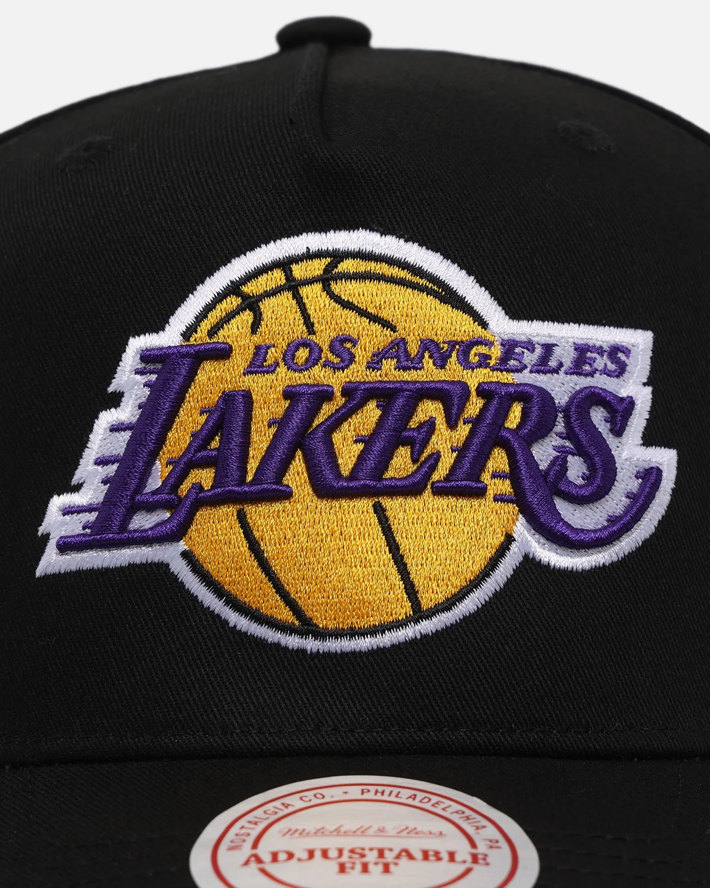 Mitchell & Ness Los Angeles Lakers Team Colour Logo MVP Snapback Black sold by Culture Kings product image thumbnail 5