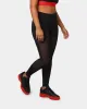Reebok X Cardi B Women's High Raised Mesh Tights Black sold by Culture Kings