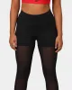 Reebok X Cardi B Women's High Raised Mesh Tights Black sold by Culture Kings