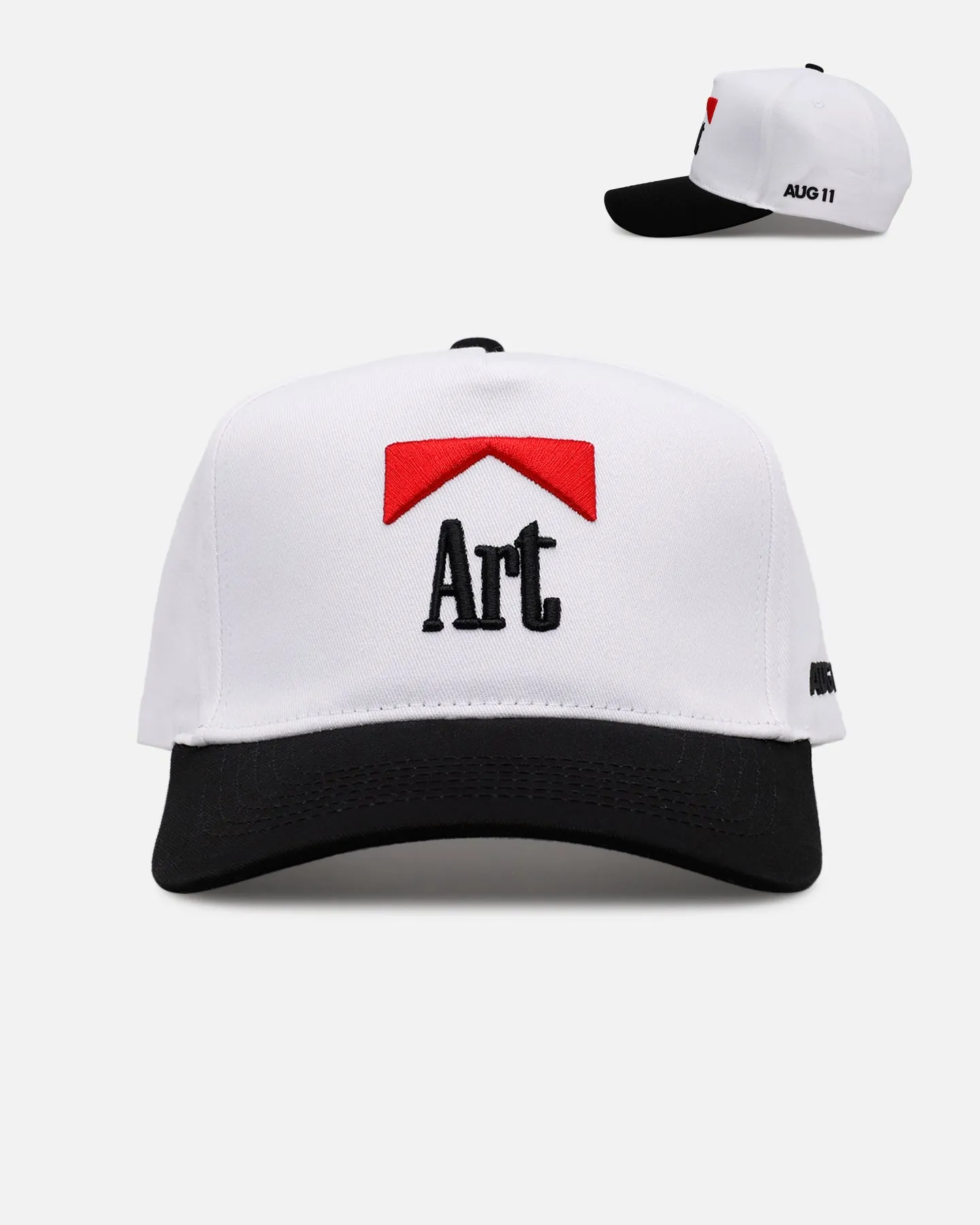 Aug11 Art Snapback White/Black sold by Culture Kings