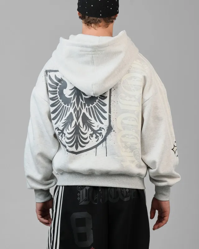 Loiter Imperial Zip Hoodie Grey sold by Culture Kings