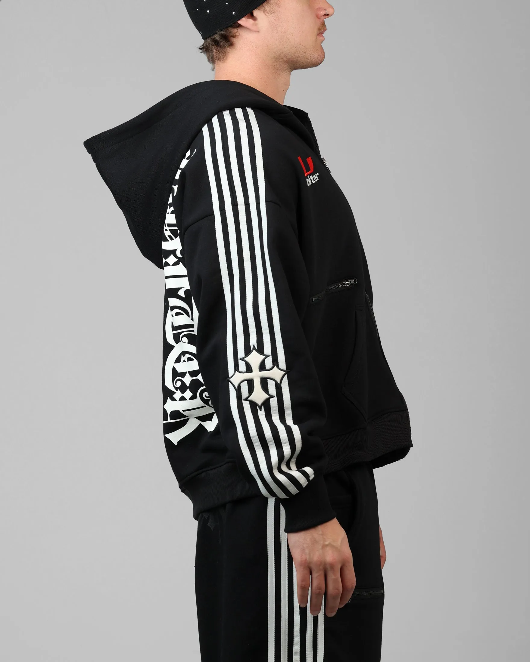 Loiter Imperial Zip Hoodie Black sold by Culture Kings product image thumbnail 4