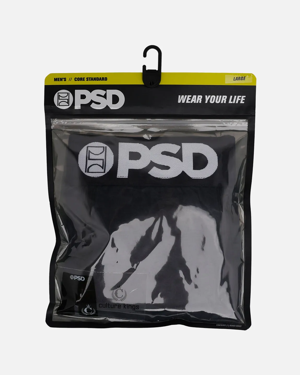 PSD X Culture Kings Boxers Underwear Black/White sold by Culture Kings product image thumbnail 4