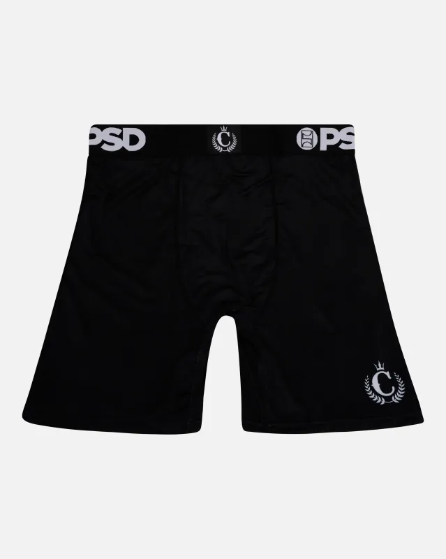 PSD X Culture Kings Boxers Underwear Black/White sold by Culture Kings