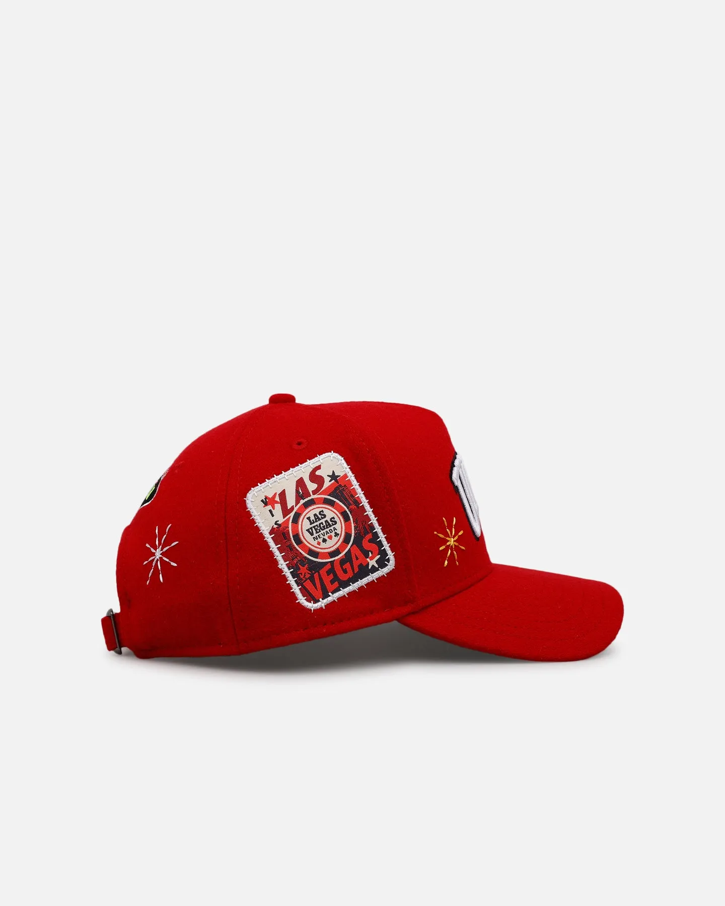 New Era UNLV Rebels 'Lost Wages' 9FORTY A-Frame Snapback Red sold by Culture Kings product image thumbnail 3