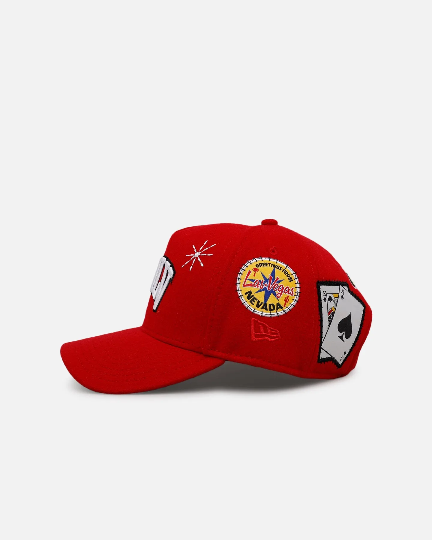 New Era UNLV Rebels 'Lost Wages' 9FORTY A-Frame Snapback Red sold by Culture Kings product image thumbnail 4