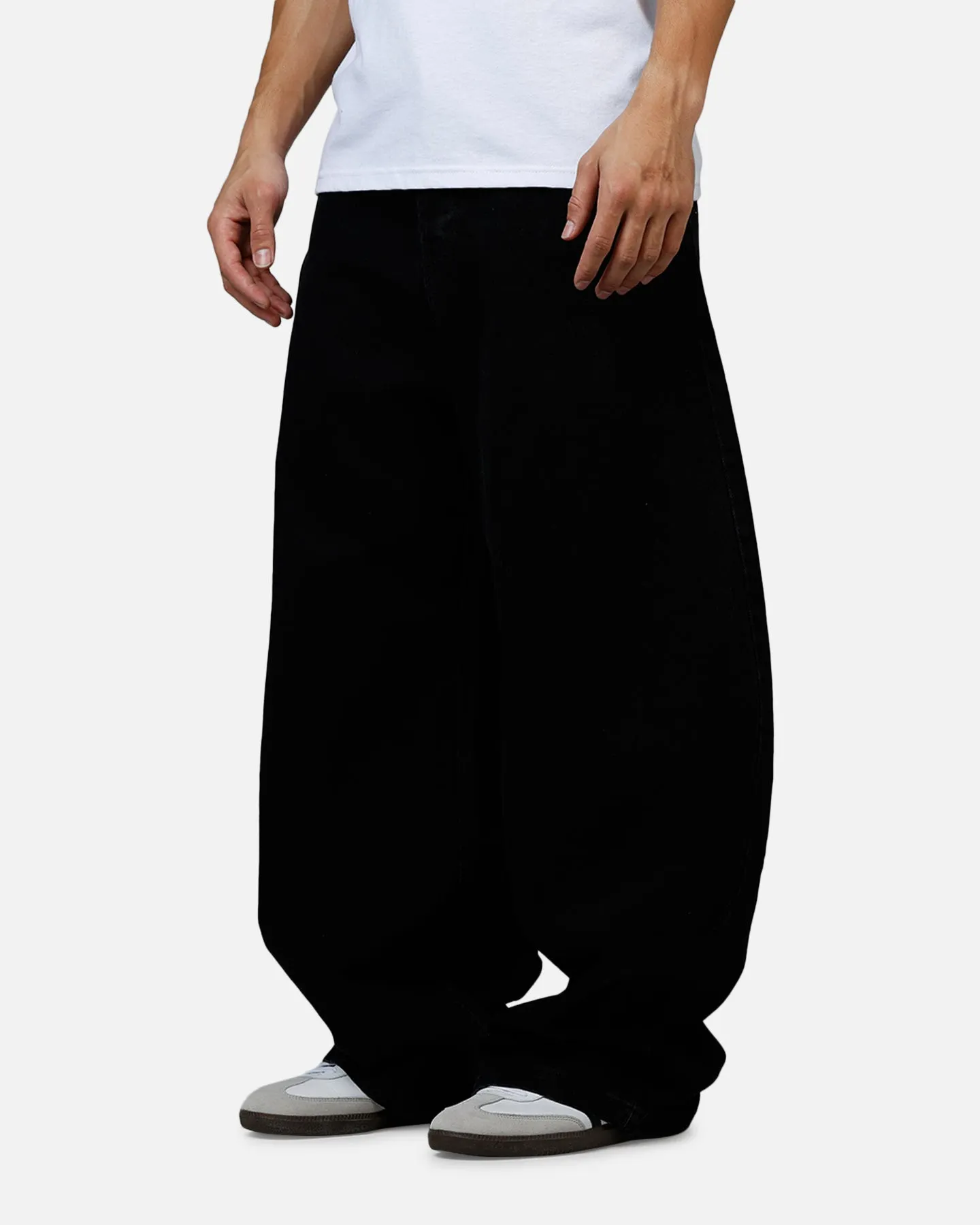 MNML Barrel Denim Jeans Washed Black sold by Culture Kings product image thumbnail 4