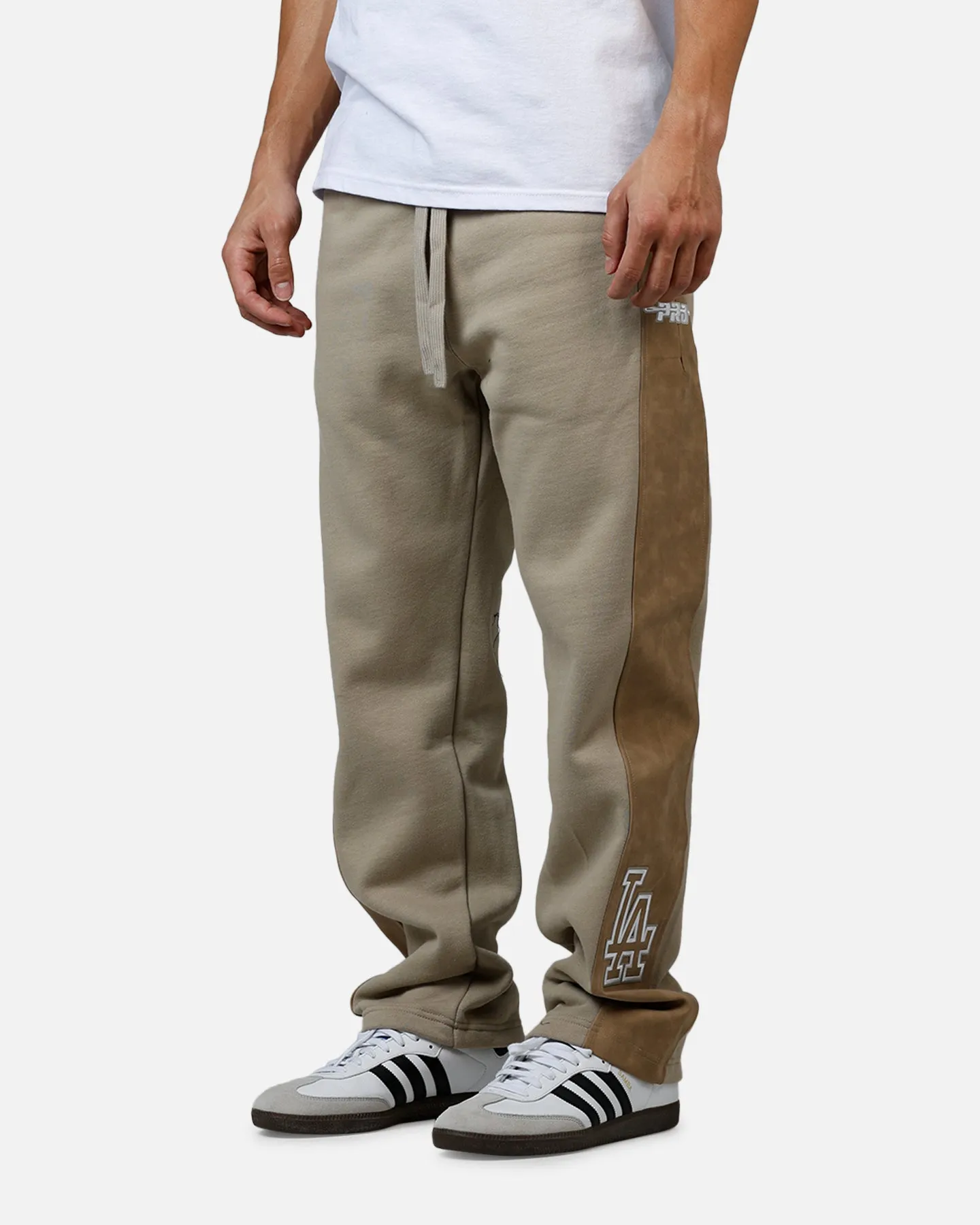 Pro Standard Los Angeles Dodgers Panel Sweatpants Tan sold by Culture Kings product image thumbnail 4