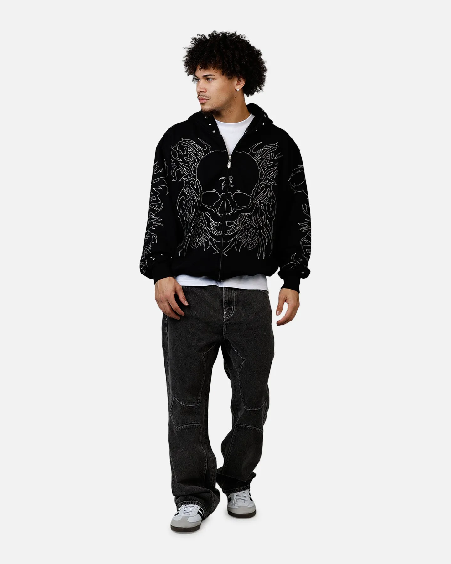 Revenge Cross Denim Pants Black sold by Culture Kings product image thumbnail 2
