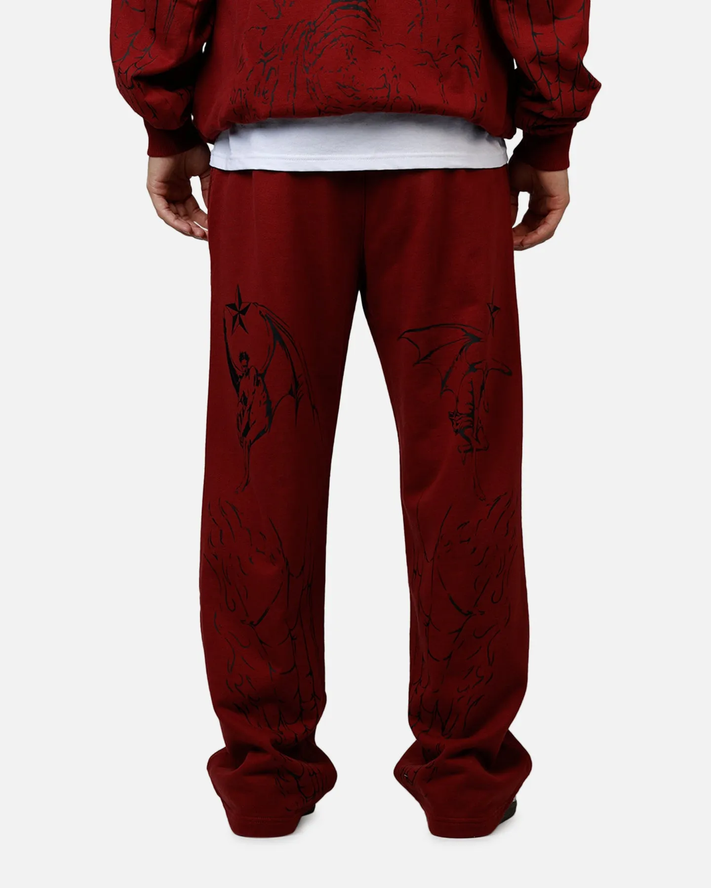 Revenge Tattoo Sweatpants Red sold by Culture Kings product image thumbnail 5
