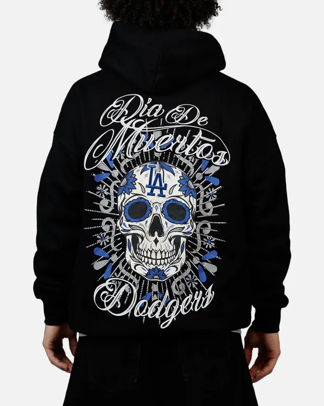 Pro Standard Los Angeles Dodgers Eternal Skull Hoodie Black/Blue sold by Culture Kings