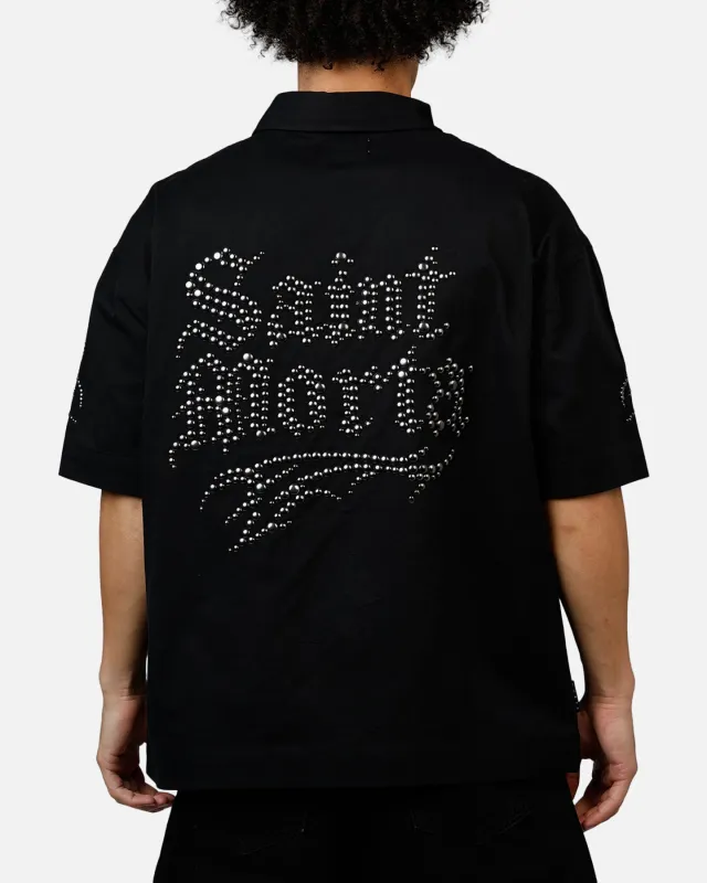 Saint Morta Sanctified Button Up Shirt Black sold by Culture Kings