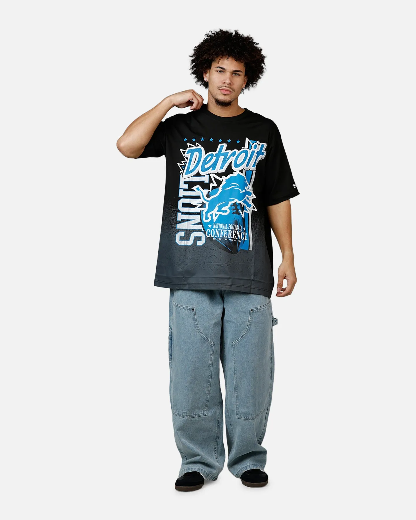 New Era Detroit Lions Sport Class T-Shirt Black sold by Culture Kings product image thumbnail 3