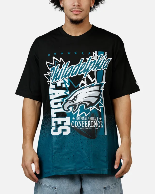 New Era Philadelphia Eagles Sport Class T-Shirt Black sold by Culture Kings