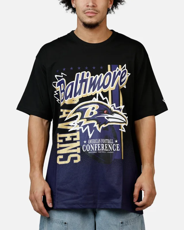 New Era Baltimore Ravens Sport Class T-Shirt Black sold by Culture Kings