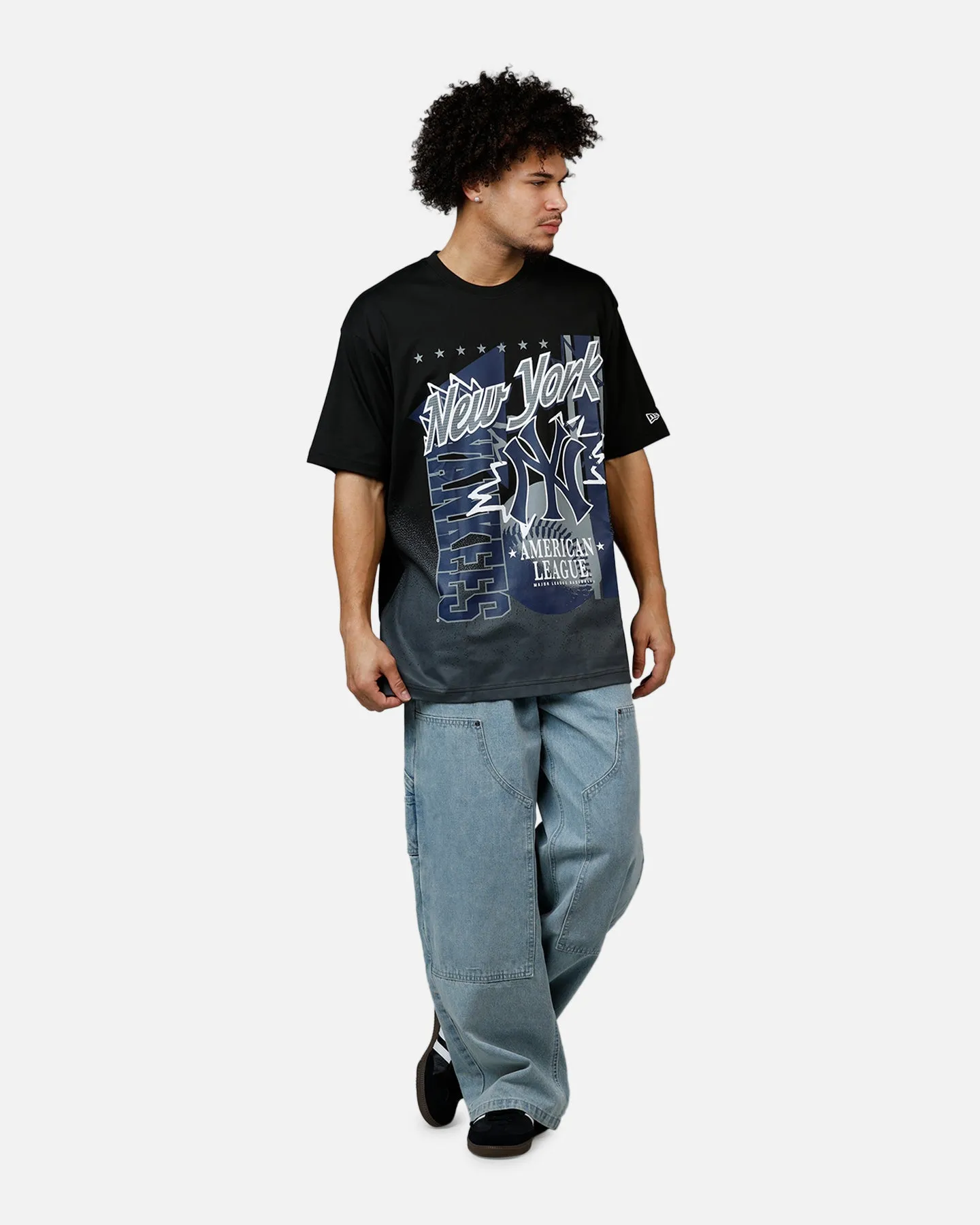 New Era New York Yankees Sport Class T-Shirt Black sold by Culture Kings product image thumbnail 3