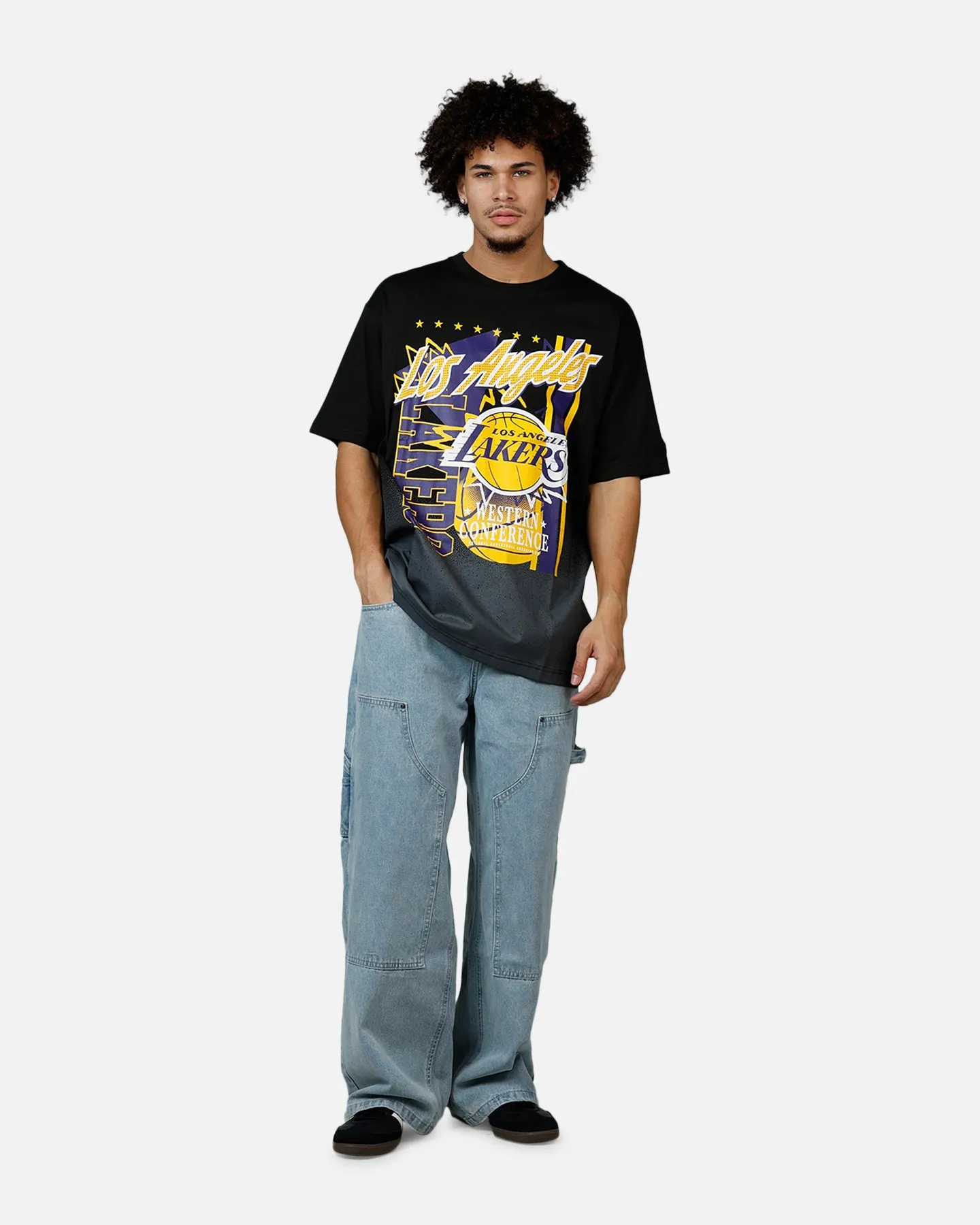 New Era Los Angeles Lakers Sport Class T-Shirt Black sold by Culture Kings product image thumbnail 3