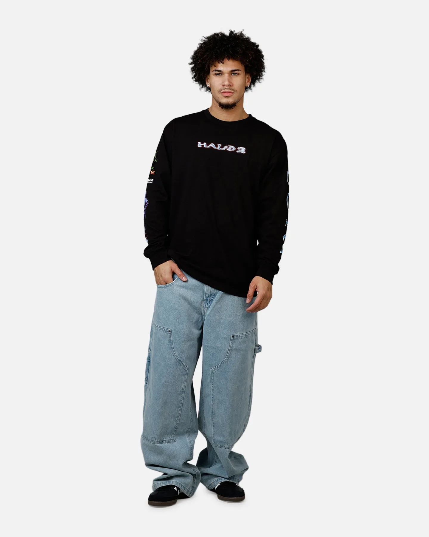 73Studio X Halo Halo 2 Spartan 117 Long Sleeve T-Shirt Black sold by Culture Kings product image thumbnail 3