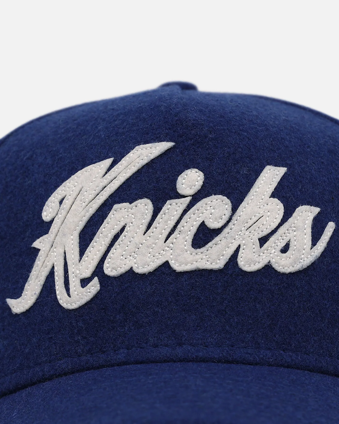 New Era New York Knicks 'Candy Cane Side Patch' 9FORTY A-Frame Snapback Official Team Color sold by Culture Kings product image thumbnail 5
