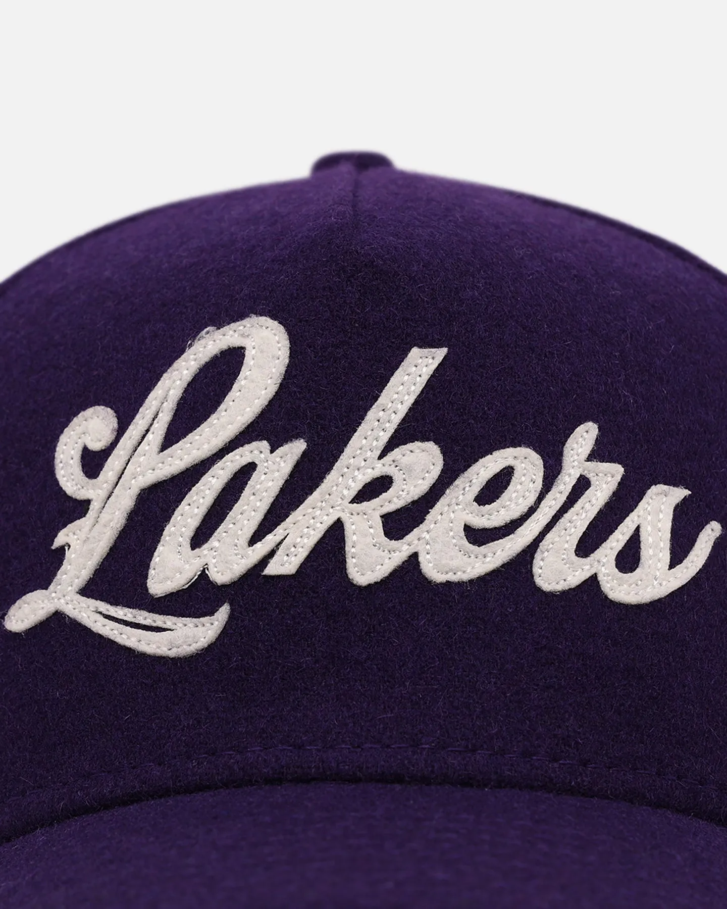 New Era Los Angeles Lakers 'Candy Cane Side Patch' 9FORTY A-Frame Snapback Official Team Color sold by Culture Kings product image thumbnail 2