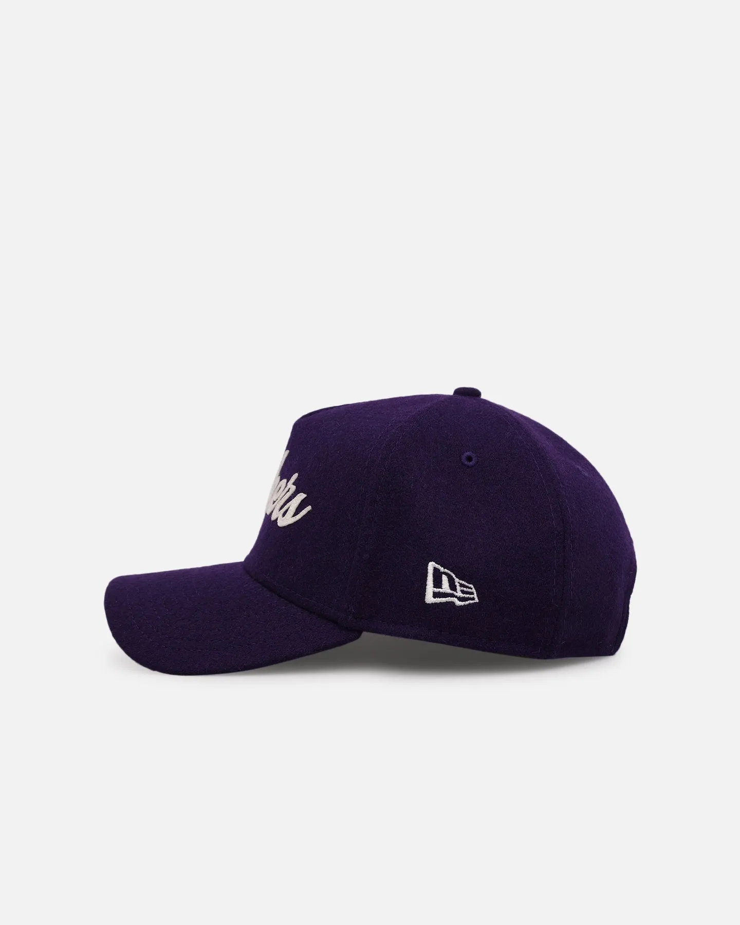 New Era Los Angeles Lakers 'Candy Cane Side Patch' 9FORTY A-Frame Snapback Official Team Color sold by Culture Kings product image thumbnail 4