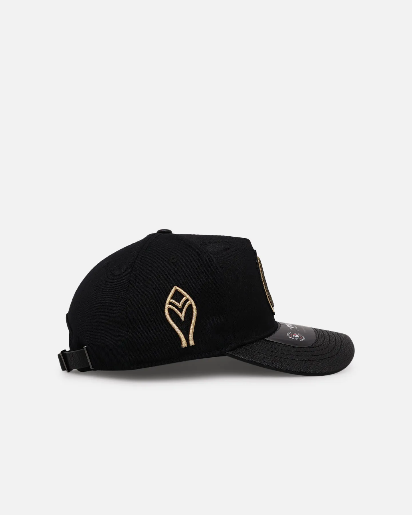 Pro Standard Atlanta Braves 'Gold Twist' Pro Pinch Strapback Black/Gold sold by Culture Kings product image thumbnail 3