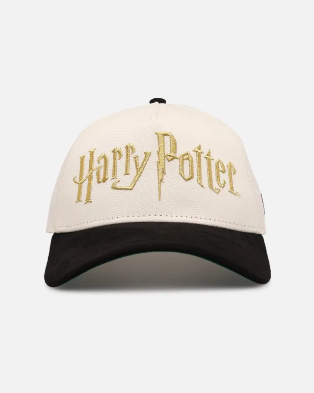New Era Harry Potter 'Christmas Movies' 9FORTY A-Frame Snapback Chrome/Black sold by Culture Kings