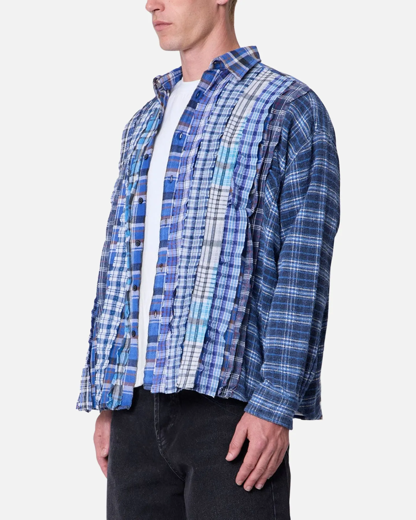 MNML Tuxedo Vintage Flannel Shirt Blue/Multi sold by Culture Kings product image thumbnail 2