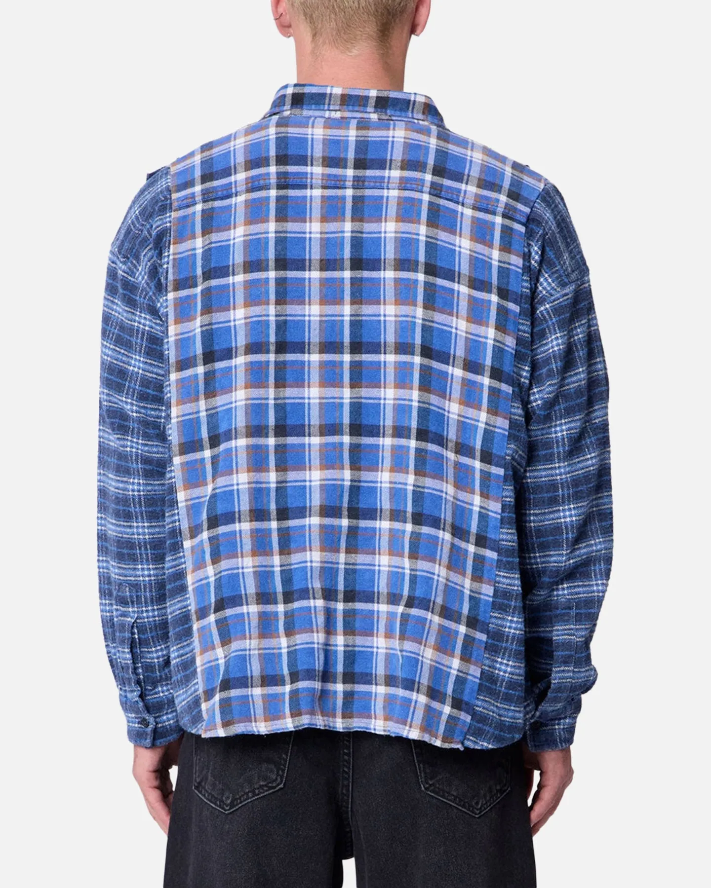 MNML Tuxedo Vintage Flannel Shirt Blue/Multi sold by Culture Kings product image thumbnail 4