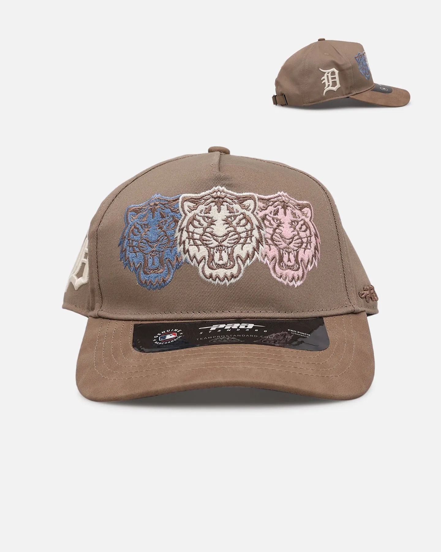 Pro Standard Detroit Tigers 'Multicolor Logos' Pro Pinch Strapback Multicolor sold by Culture Kings