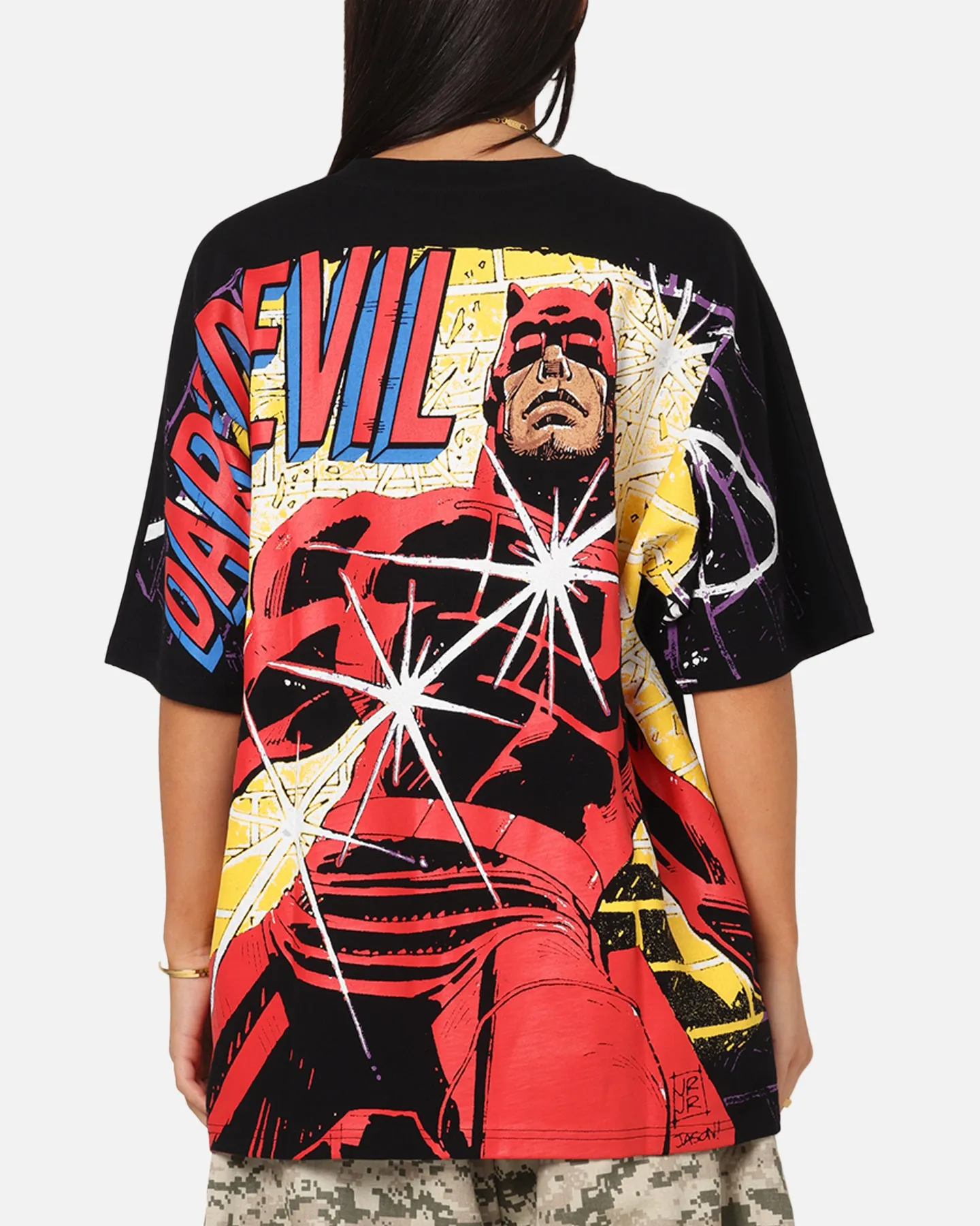 American Thrift Marvel Daredevil All Over Print T-Shirt Black sold by Culture Kings product image thumbnail 2