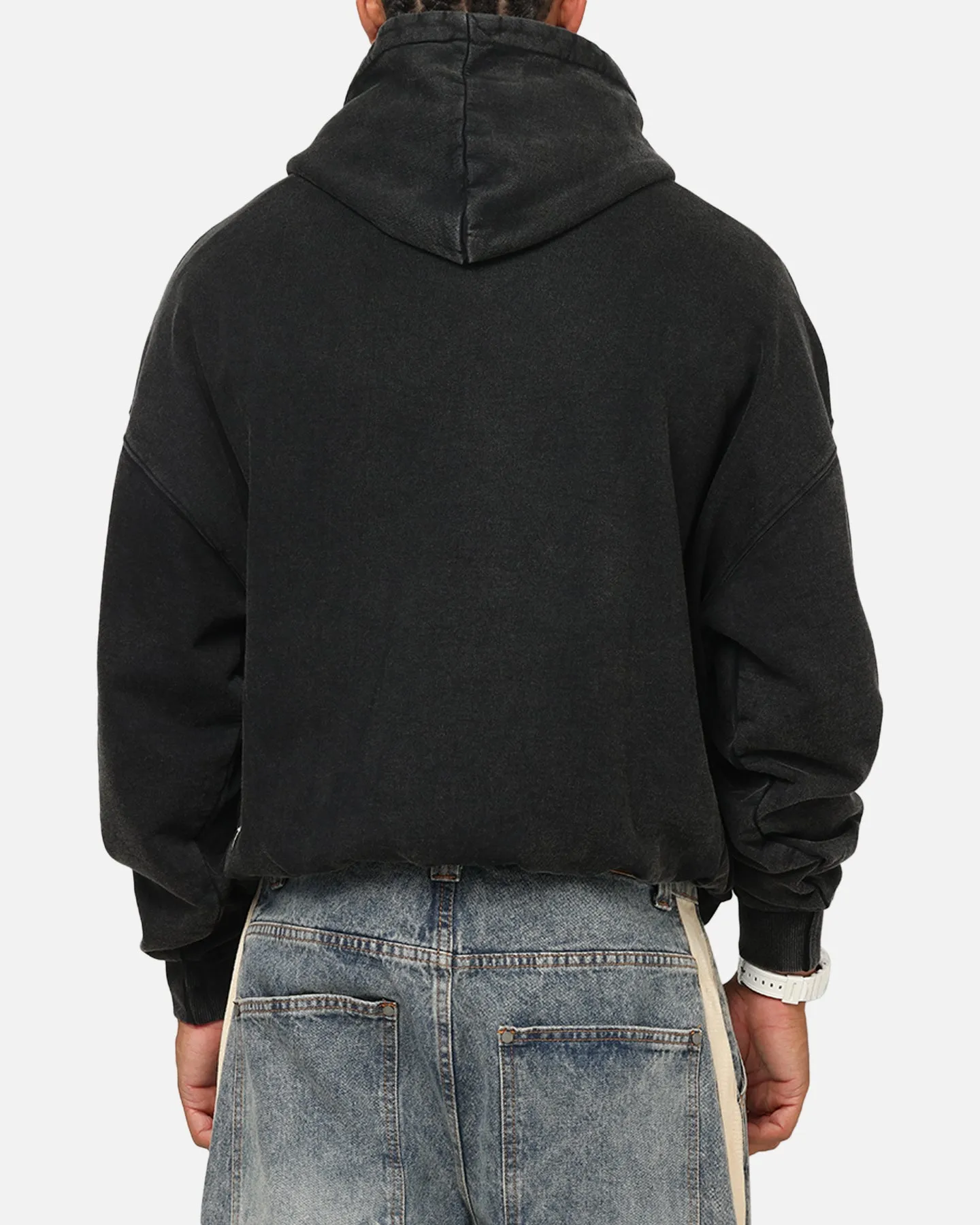 Saint Morta Pearl Script Hoodie Vintage Black sold by Culture Kings product image thumbnail 3