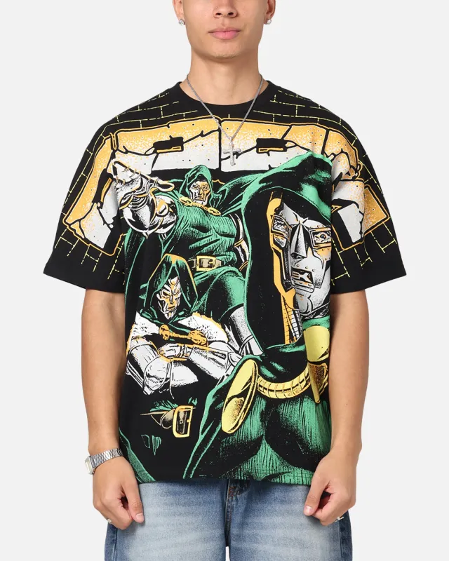 American Thrift Marvel Doctor Doom All Over Print T-Shirt Black sold by Culture Kings