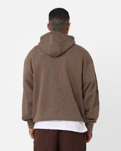 New Era Las Vegas Raiders 1/4 Zip Hoodie Brown sold by Culture Kings