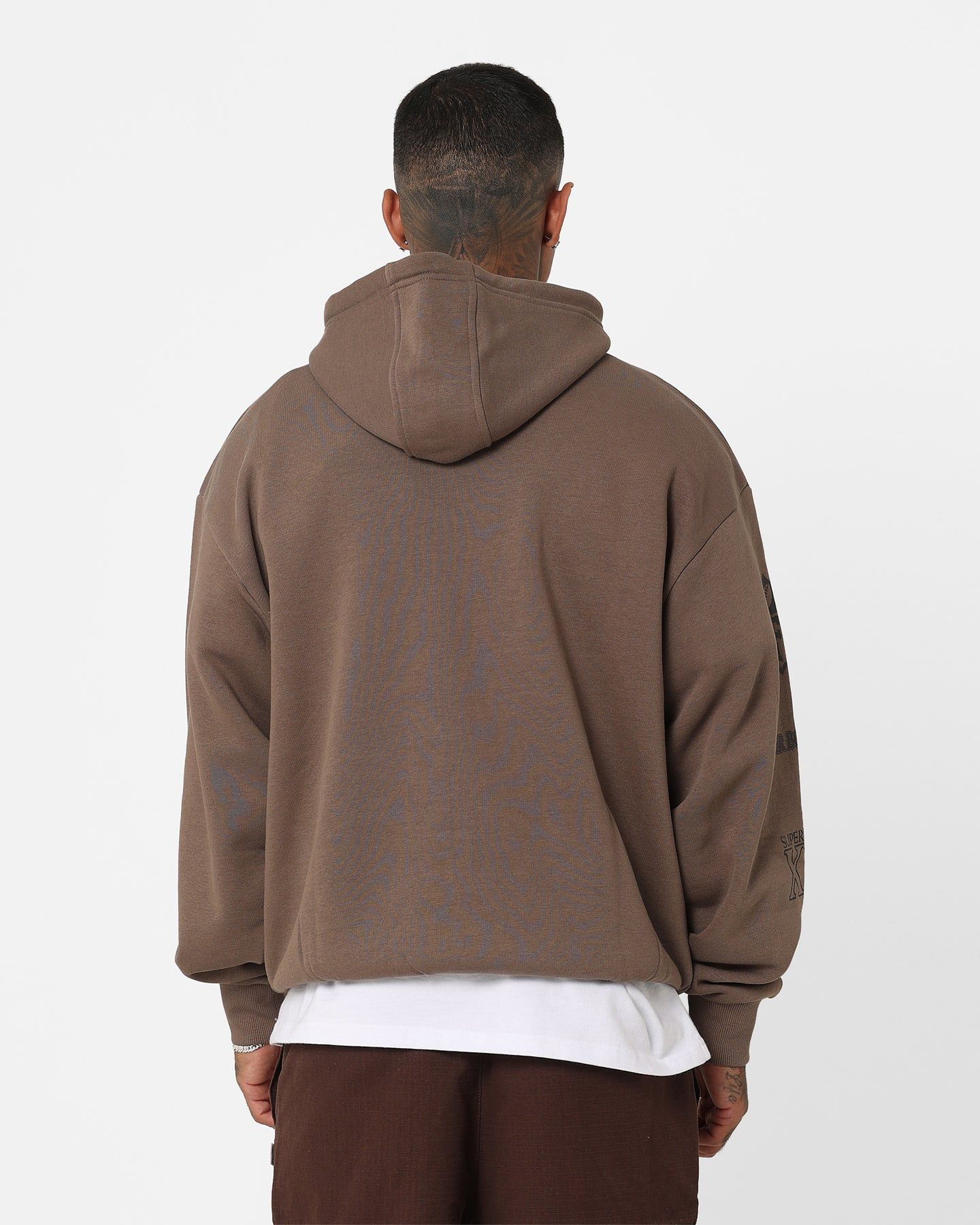 New Era Las Vegas Raiders 1/4 Zip Hoodie Brown sold by Culture Kings product image thumbnail 4