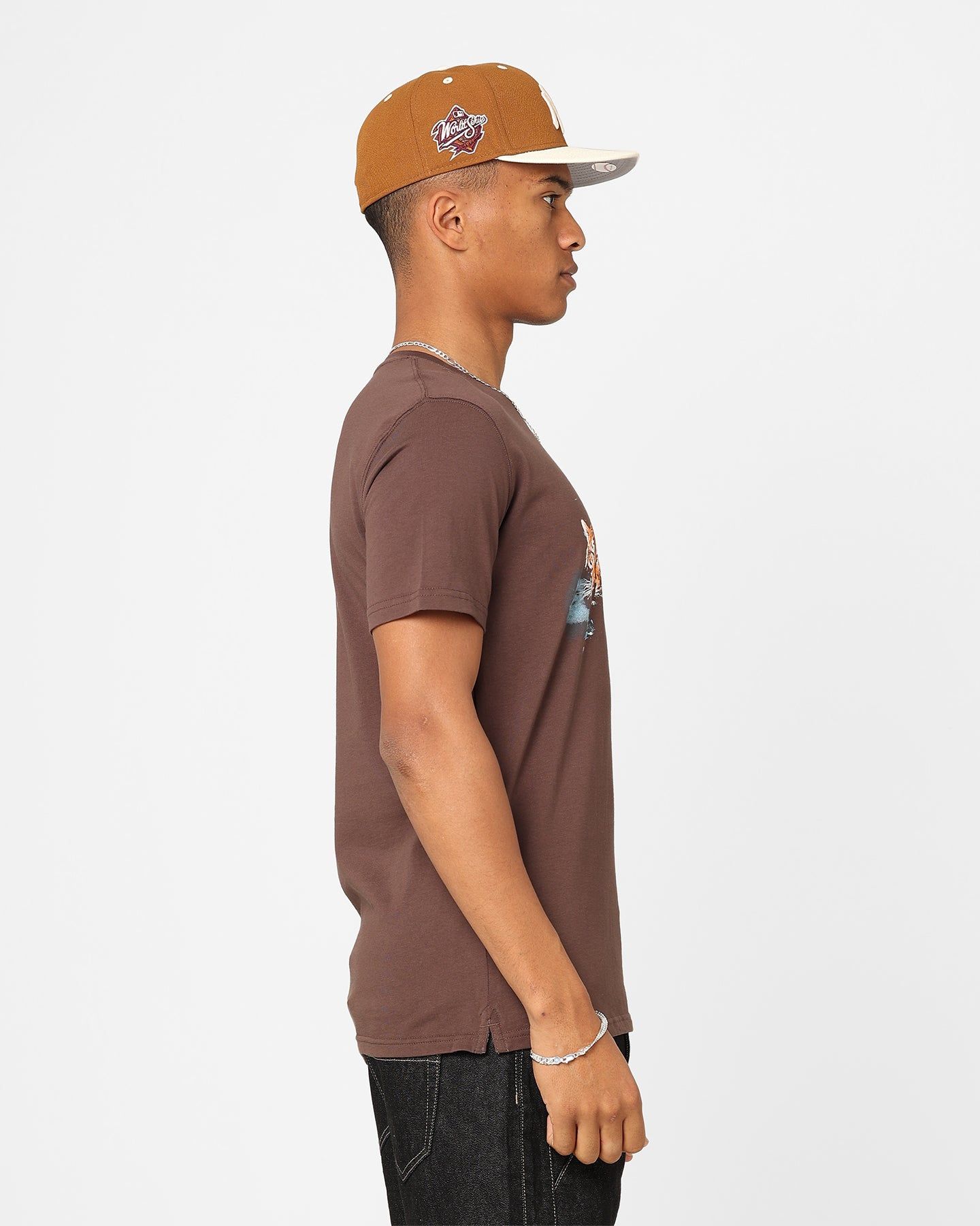 Carre Dare To Dive T-Shirt Brown sold by Culture Kings product image thumbnail 5