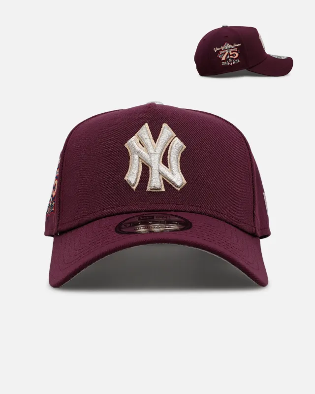 New Era New York Yankees 'Plum' 9FORTY A-Frame Snapback Plum made by New Era
