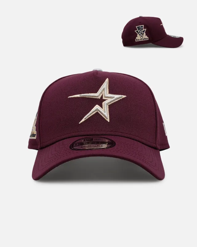 New Era Houston Astros 'Plum' 9FORTY A-Frame Snapback Plum sold by Culture Kings