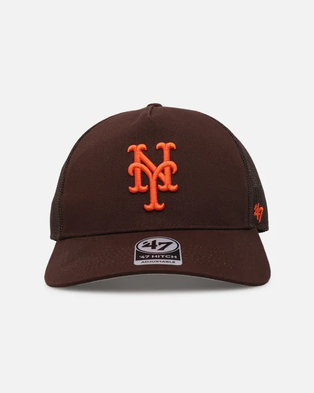 47 Brand New York Mets 'Met Variety Pack' Hitch Trucker Snapback Brown sold by Culture Kings