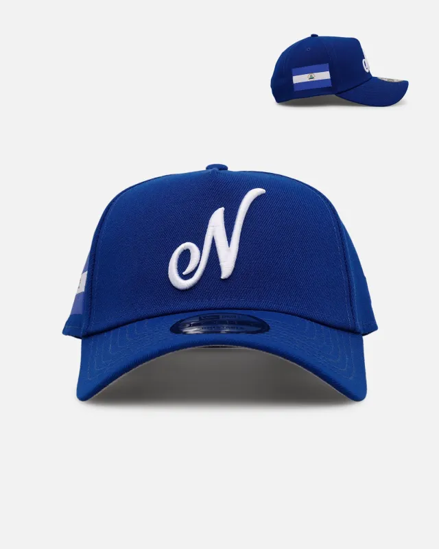 New Era Nicaragua 'World Baseball Classic' 9FORTY A-Frame Snapback Official Team Color sold by Culture Kings