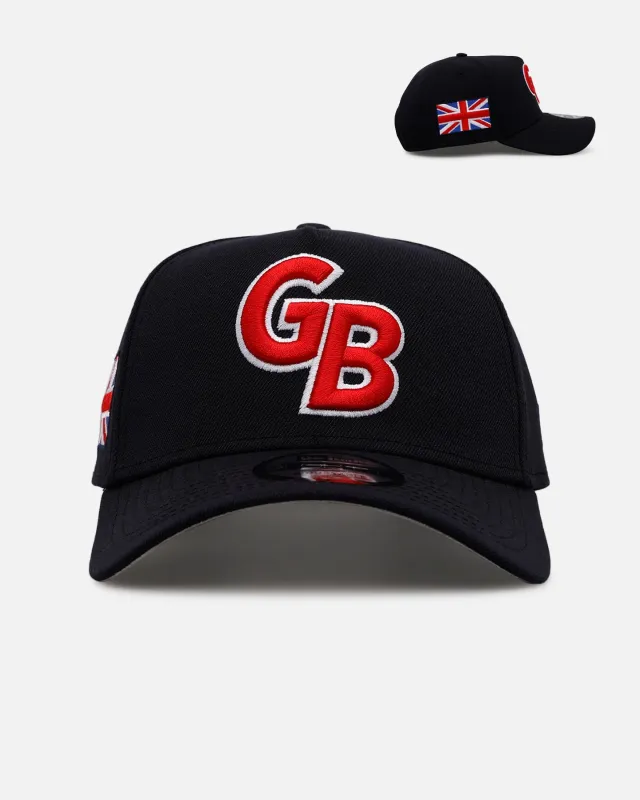New Era Great Britian 'World Baseball Classic' 9FORTY A-Frame Snapback Official Team Color sold by Culture Kings