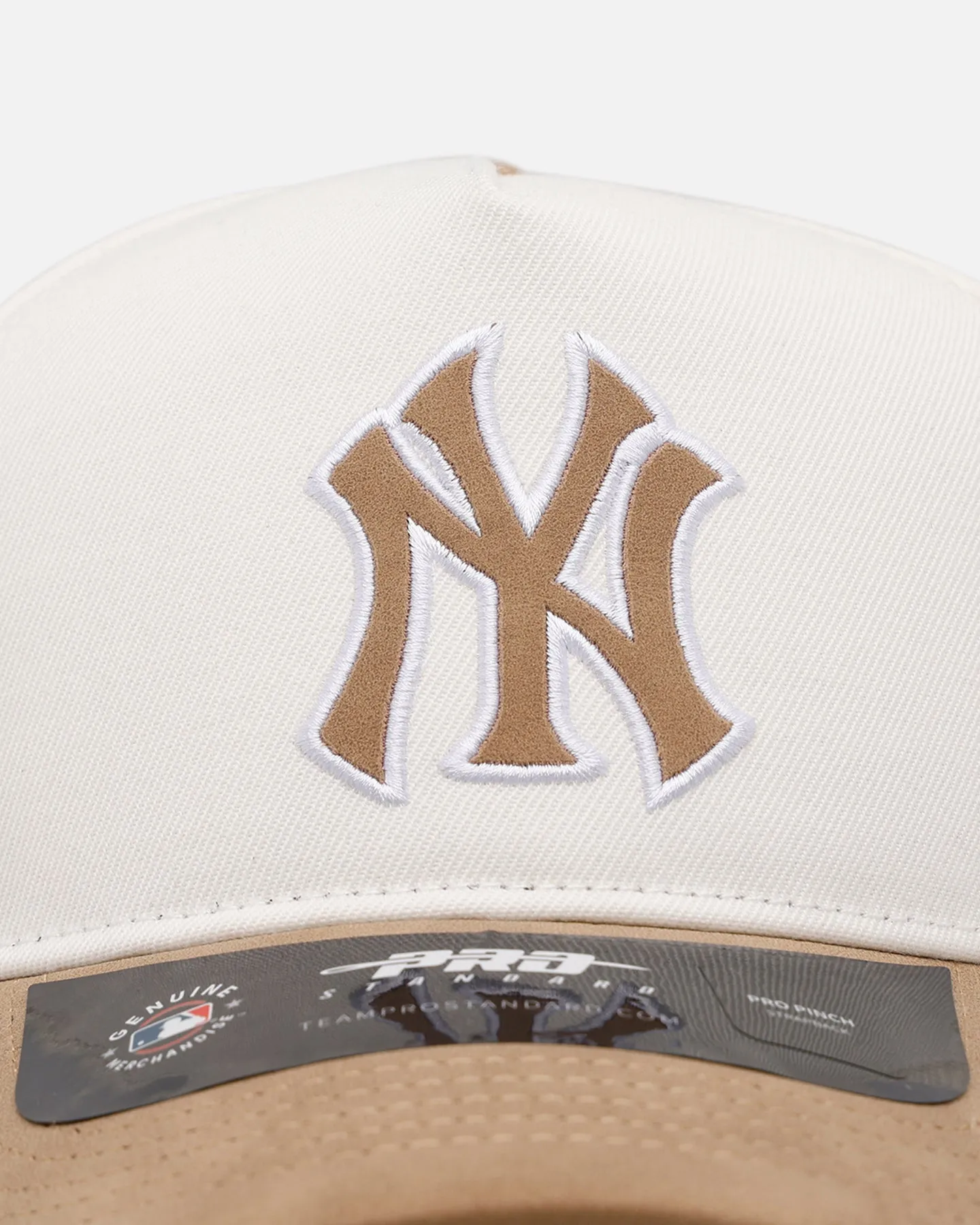 Pro Standard New York Yankees 'Panel' Pro Pinch Strapback White/Tan sold by Culture Kings product image thumbnail 5