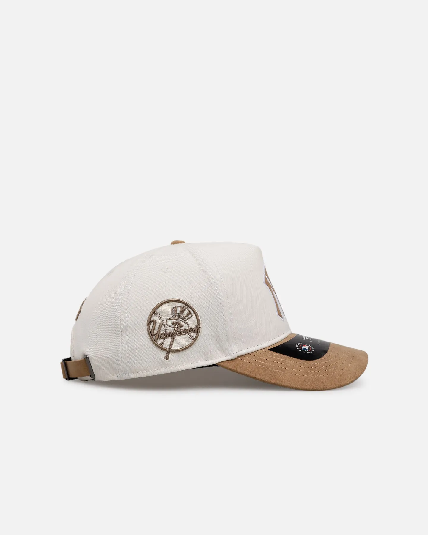 Pro Standard New York Yankees 'Panel' Pro Pinch Strapback White/Tan sold by Culture Kings product image thumbnail 3