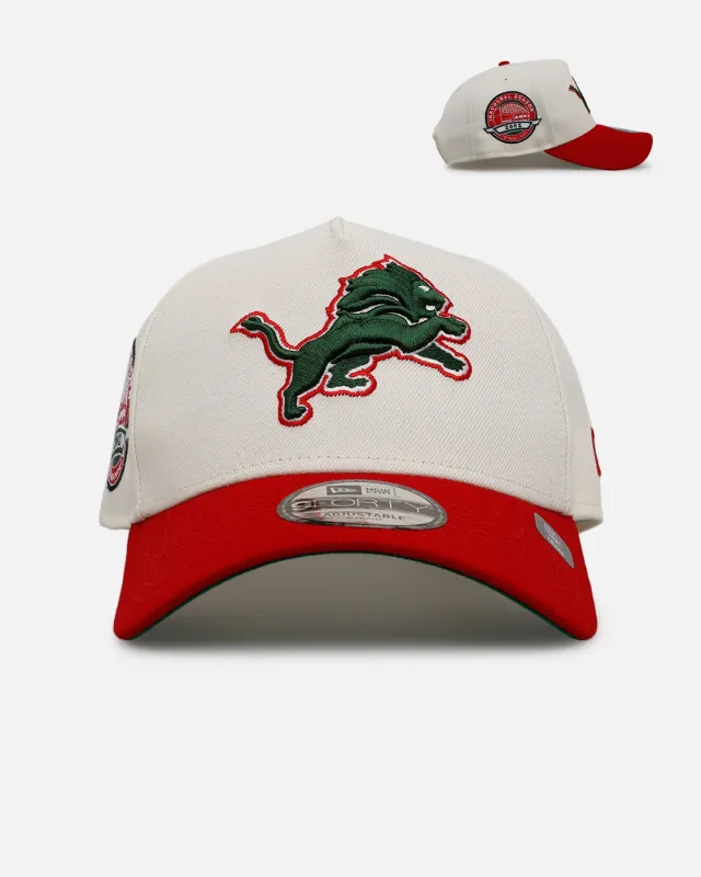 New Era Detroit Lions 'Strawberry' 9FORTY A-Frame Snapback Chrome/Red made by New Era
