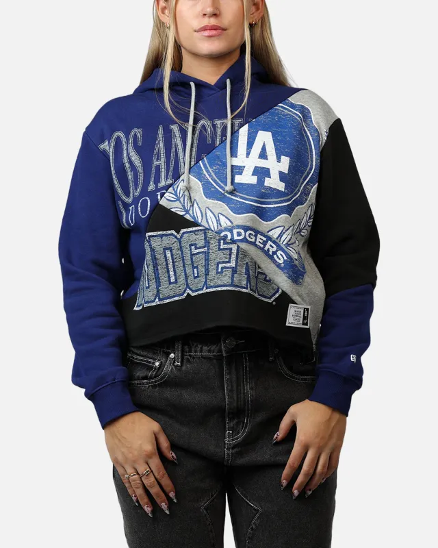 New Era Women's Los Angeles Dodgers Team Split Hoodie Blue/Grey sold by Culture Kings